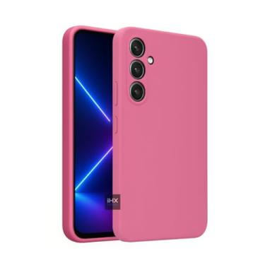 Imagem de Capa Capinha Case Compatível Samsung_ Galaxy A05S Aveludada Anti Impacto Reforçada Silicone Emborrachado Com Proteção De Câmera Premium (ROSA IOGURTE)