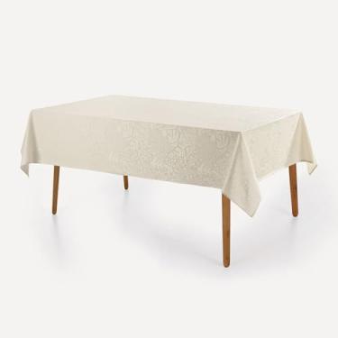 Imagem de Toalha de Mesa Retangular 6 Lugares Karsten Essencia Cru