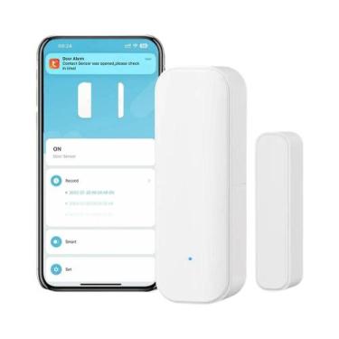 Imagem de Sensor De Janela E Porta WiFi Zigbee Para Casa Inteligente Com Control