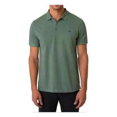 Imagem de Camisa Polo Masculina Dudalina Regular Fit Verde - 77431004-Masculino