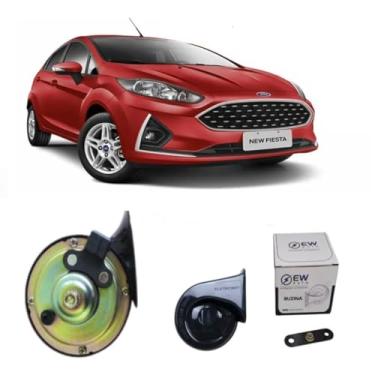 Imagem de BUZINA CARACOL (PAR) GRAVE/AGUDO PARA NEW FIESTA NACIONAL 2015>2020