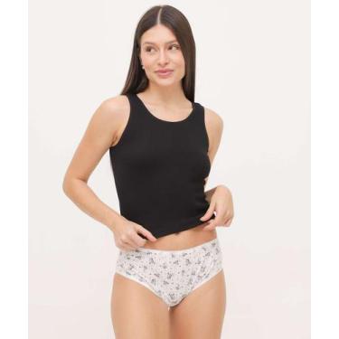 Imagem de Calcinha Sortida Feminina Cintura Alta Marisa-36062, Sortido, M
