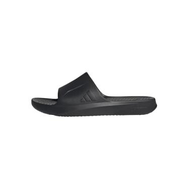 Imagem de adidas Sandália leve unissex para adultos, Preto/Preto/Preto, 14 Women/13 Men