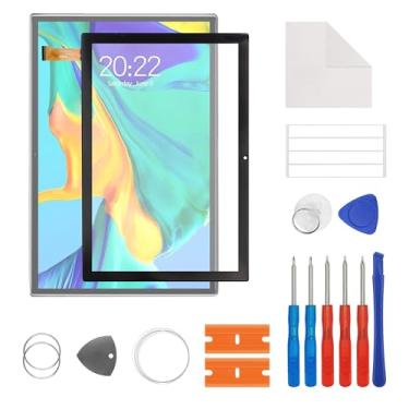 Imagem de SwarKing Nova substituição de digitalizador de tela sensível ao toque para Pritom TronPad L10 10.1 com kit de ferramentas de reparo gratuito (sem visor LCD)