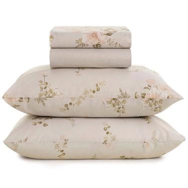 Imagem de Jogo de Cama Queen Karsten 100% Algodão Penteado Nice 