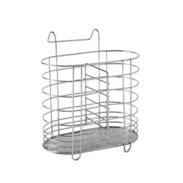 Imagem de 2/3 peças de aço inoxidável talheres rack de aço inoxidável pauzinhos e colher organizador de utensílios de cozinha acessórios de cozinha fácil de limpar design portátil adequado para armazenamento de