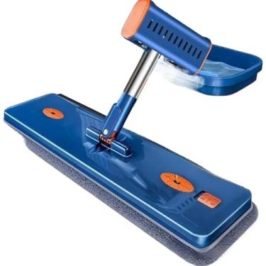 Imagem de KIT 9 Conjunto De Esfregão E Balde Dobrável De Microfibra Com Raspador De Desaguamento S10 (TB001)