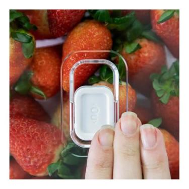 Imagem de Kit 4 Organizadores De Geladeira Clear Fresh: Porta Ovos 14un, Porta Frios e 2 Potes Prático e Funcional para Uso Diário