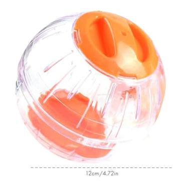 Imagem de Exercício de Hamster Brinquedo para Pequenos Animais Roda Corrida Atividade Clara Incentiva Maneira Diversão Interativa Pets e Proprietários Abrigo Temporário Ratos