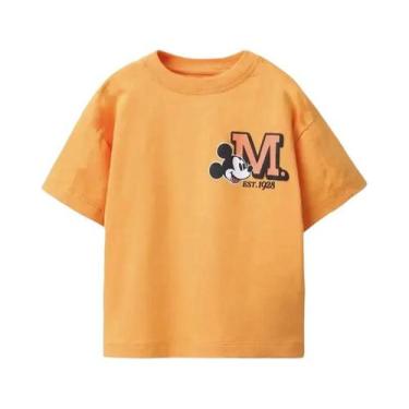 Imagem de Camiseta De Verão Para Crianças Com Estampa De Desenho Animado, Manga 