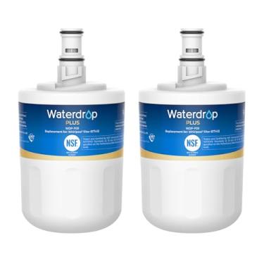Imagem de Waterdrop Plus 8171413 NSF 401&53&42 filtro de água de geladeira certificado, substituição para Whirlpool® 8171413, EDR8D1, Kenmore® 46-9002, NLCS200, pacote com 2
