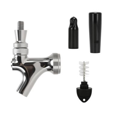 Imagem de Roastove Torneira de cerveja, torneira de cerveja de rascunho, torneira Kegerator, torneira de barril de cerveja, bem derramada, serve para hastes de cerveja americanas e torres de cerveja Kegerator