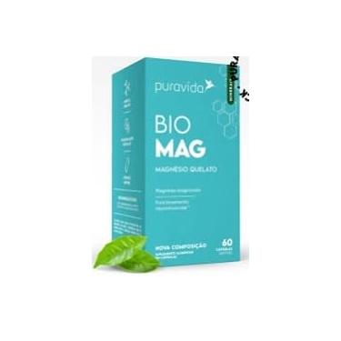 Imagem de Bio Mag Magnésio Quelato com 60 Cápsulas Softgel-Pura Vida