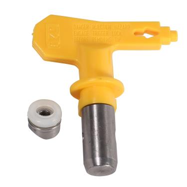 Imagem de GLOGLOW Bico de Pistola de Pulverização, Material de Aço de Tungstênio, Excelente Atomização para Pintura Interna e Externa, Compatível Com Pulverizadores Sem Ar, Modelo 517 para Diversas Aplicações