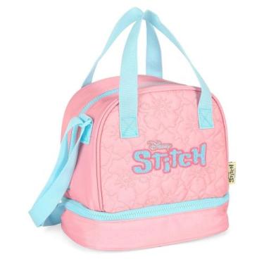 Imagem de Lancheira Transversal Térmica Stitch Bordado Original Luxcel
