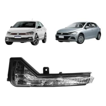 Imagem de pisca seta retrovisor polo/virtus esquerdo - lado motorista