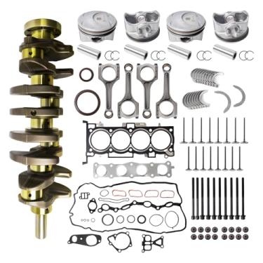 Imagem de Kit de reconstrução de motor G4KH 2.0T com virabrequim, junta de cabeça e biela, apto para Hyundai Elantra/Tucson/Sonata, para Kia Soul/Forte/Sportage 2.0L, 23111-2G400