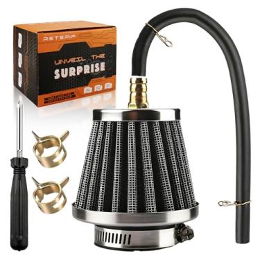 Imagem de RETEPIF Filtro de ar de 38 mm para quadriciclo 70cc 50cc 90cc 110cc 125cc 150cc ATV Quad Dirt Bike Pit Bike Dune Buggy 4 rodas