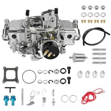 Imagem de Carburador BR-67255 650 CFM, 4 cilindros, estrangulador elétrico, modelo 4150 com secundários mecânicos para carburador Holley Quick Fuel Brawler, flange de furo quadrado