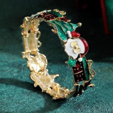 Imagem de Conjunto De Joias De Natal Do Papai Noel Com Árvore De Natal, Pulseira