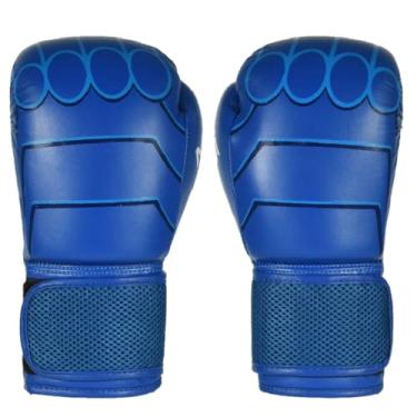 Imagem de Luva Muay Thai Boxe Infantil Hero Azul 8oz - MKS Combat