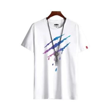 Imagem de Camiseta Vintage Oversized De Anime Para Homens, Estilo Harajuku, Gráf