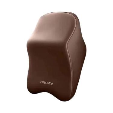 Imagem de Almofada De Pescoço Em Espuma De Memória Suave Para Carro Com Apoio Lo