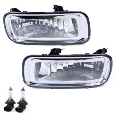 Imagem de PIT66 Faróis de neblina dianteiros com lâmpadas compatíveis com Ford F150 2004-2006 Fit Lincoln Mark LT Base 2006, faróis de neblina do motorista esquerdo e do lado direito do passageiro, 1 conjunto