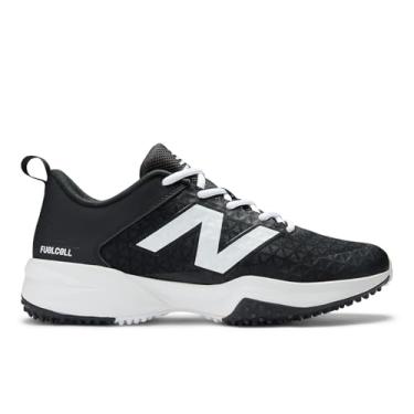 Imagem de New Balance FuelCell 4040 V8 Turf-Trainer Tênis de beisebol masculino, Preto/branco, 14 Wide