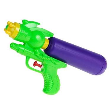Imagem de Pistola De Água Arminha Lança Água 27 CM Brinquedo Piscina - Art Brink
