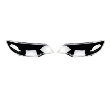 Imagem de Compatível com kia forte 2014 2015 2016 farol dianteiro do carro claro abajur transparente escudo da lâmpada lente automática capa luz caso(1 Pair)