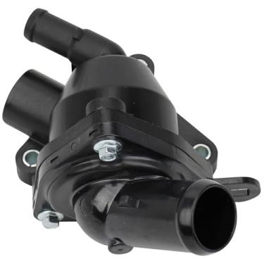 Imagem de IRONTEK Carcaça do termostato de arrefecimento do motor para Honda Civic 2002-2005 2.0L/ CR-V 2002-2006 2.4L, para Acura RSX 2002-2006 2.0L Substitui 19320-PNA-003, 19301-PNA-003
