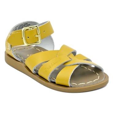 Imagem de Sandálias Salt Water da Hoy Shoe The Original, Mustard, 7 Big Kid, Women's 9 M