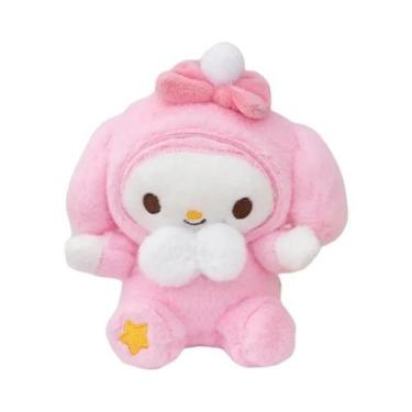 Imagem de Chaveiro De Pelúcia Hello Kitty Kuromi Cinnamoroll Melody Pompompurin 