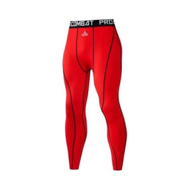 Imagem de Leggings De Compressão Para Musculação Masculina, Roupas De Treino, Ca