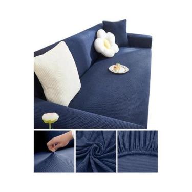 Imagem de Capa De Sofá Jacquard Elástica Para Sofás De 1, 2, 3 E 4 Lugares, Capa