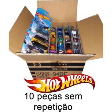 Imagem de Kit Hot Wheels C/ 10 Unidades De Carrinhos - Sem Duplicidade