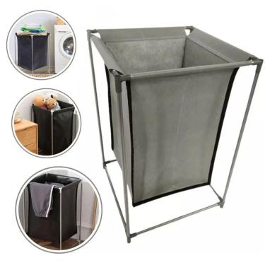 Imagem de Cesto Multiuso Banheiro E Lavanderia Organizador Roupa Suja