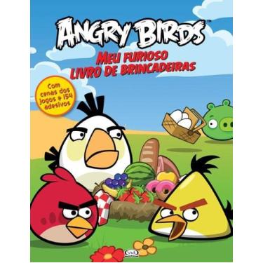 Imagem de Livro - Angry Birds: meu furioso livro de brincadeiras