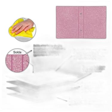 Imagem de Album Fotos 15X21/100 Azul Marinho Glitter Menino Moderno