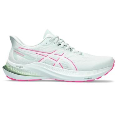 Imagem de Asics Tênis de corrida feminino GT-2000 12, Branco aqua puro, 36