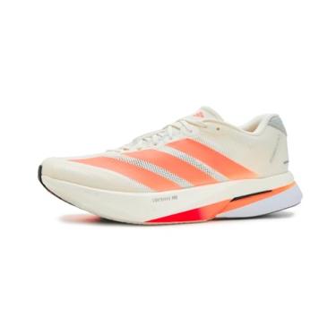 Imagem de adidas Tênis de corrida masculino Adizero Boston 13 - Azul, Branco/cinza, 42