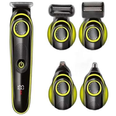 Imagem de Barbeador Recarregável Corte Portátil Completo