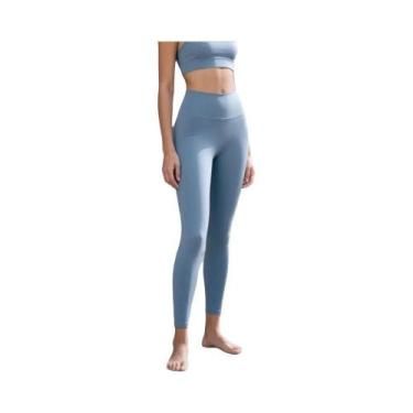 Imagem de Calças De Yoga De Cintura Alta Com Secagem Rápida E Elasticidade Em 4 