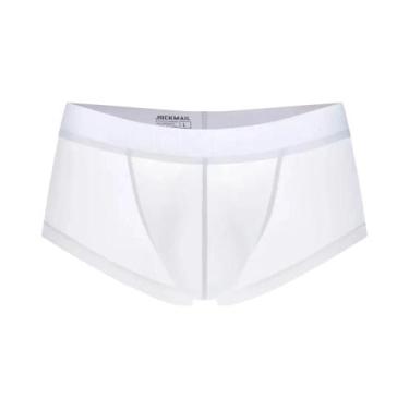Imagem de Cuecas Boxer Transparentes Ultrafinas De Seda Gelada Para Homens, Resp