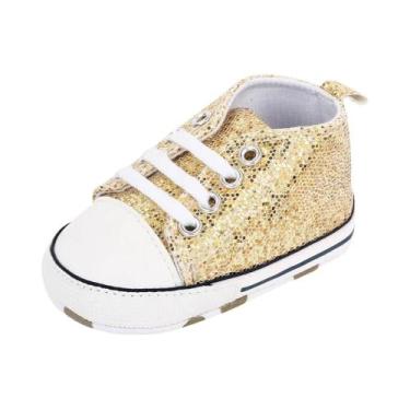 Imagem de Tênis De Lona Para Bebês Recém-nascidos Com Estampa De Estrela, Antide