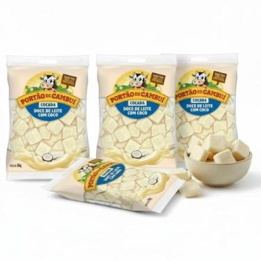 Imagem de Kit c/ 4und Doce de Leite com Cocada PORTÃO DO CAMBUI 165g