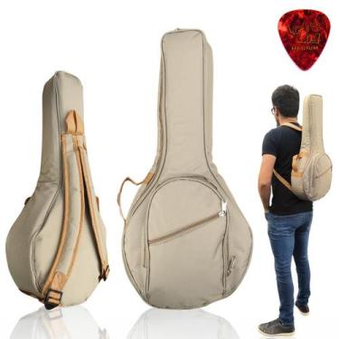 Imagem de Capa Bag Top Para Cavaco Banjo Super Luxo Bege - Bell