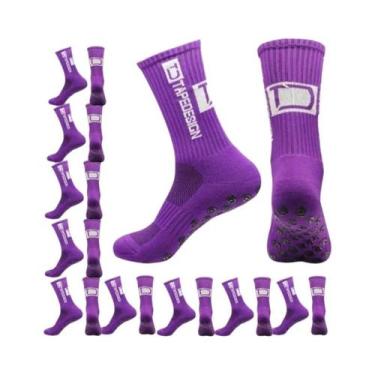 Imagem de Meias Esportivas Masculinas E Femininas Antiderrapantes Até a Panturri