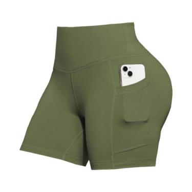 Imagem de Shorts Femininos De Ciclismo E Corrida Com Efeito Levanta Bumbum, Cor 